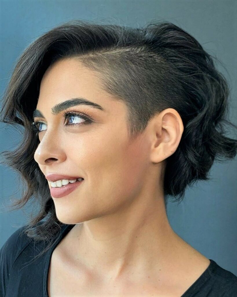 Women's Short Hair undercut | Short hair undercut, Short hair cuts for  women, Long hair styles