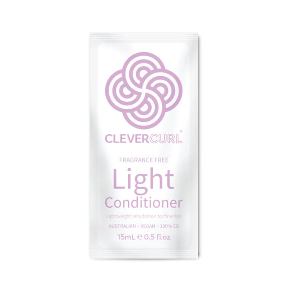 Clever Curl Fragrance Free Light Conditioner 15ml - Free Gift