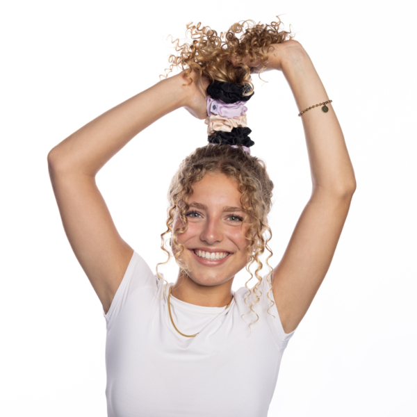 Clever Curl Satin Scrunchie Set - Image 6