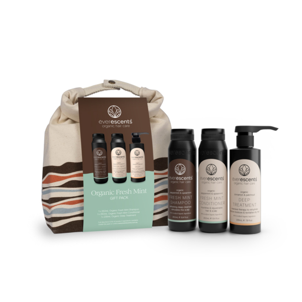 EverEscents Organic Fresh Mint Gift Pack